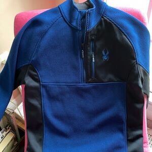 Men’s M Spyder sweater 1/4 zip